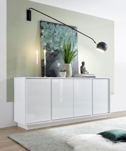 home24, home24 Sideboard Ice I, INOSIGN Sideboard »Ice«, grifflos