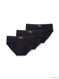 Calvin Klein Underwear, Calvin Klein Underwear Slip "HIP BRIEF 3PK" Packung, 3er-Pack, Körpernahe Passform