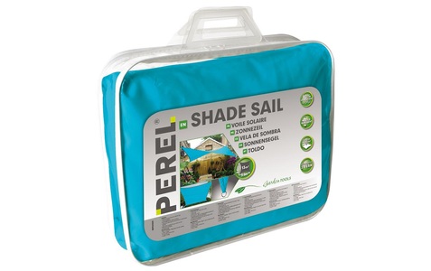 Perel, Perel Sonnensegel Quadratisch, Tiefe: 500, Perel Sonnensegel 500 cm, Quadratisch