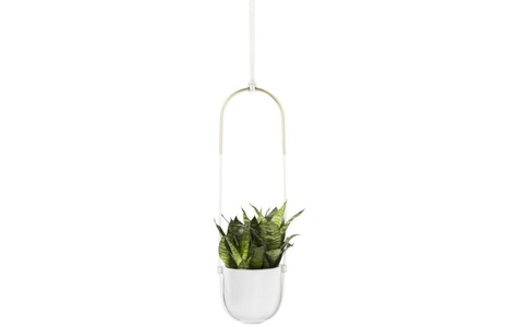 Umbra, Umbra - Hänge-Blumentopf - Weiss, Umbra Blumentopf »Bolo Weiss«
