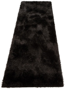 HOME AFFAIRE, Hochflor-Läufer, »Malin«, Home affaire, rechteckig, Höhe 43 mm, maschinell gewebt, Home affaire Hochflor-Läufer »Malin«, rechteckig, 43 mm Höhe, Shaggy in Uni-Farben, Teppich-Läufer, Brücke, leicht glänzend, besonders weich durch Microfaser, extra flauschig, Pflegeleicht, idealer Teppich für Wohnzimmer, Schlafzimmer, Diele/