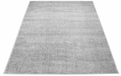 Carpet City, Teppich, »Moda Soft 2081«, Carpet City, rechteckig, Höhe 11 mm, maschinell gewebt, Carpet City Teppich »Moda Soft 2081«, rechteckig, 11 mm Höhe, Kurzflor, Uni-Farben, Weicher Flor