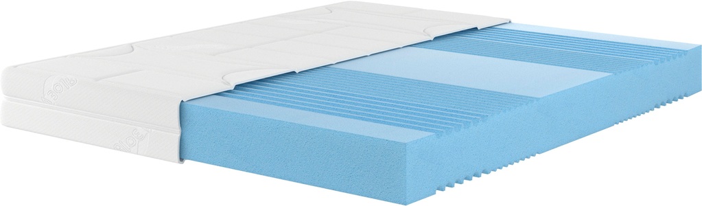 Malie, Kaltschaummatratze »7-Zonen Spezialkaltschaum XXL«, Malie, 20 cm hoch, Malie Kaltschaummatratze »7-Zonen Spezialkaltschaum-Matratze XXL«, 20 cm cm hoch, Raumgewicht: 50 kg/m³, (1 St.), Hohe Belastbarkeit bis Härtegrad 5