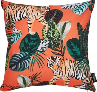 done.® Kissenhülle »Panama Print Tiger«, (1 St.), Beidseitig bedruckte Kissenhülle, verfügbar in 2 Grössen