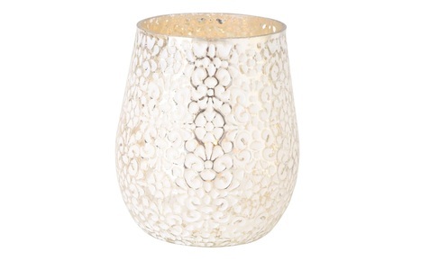 Boltze, Boltze Windlicht Eloise 12 cm, Glas, BOLTZE Windlicht »Eloise 12 cm Glas«