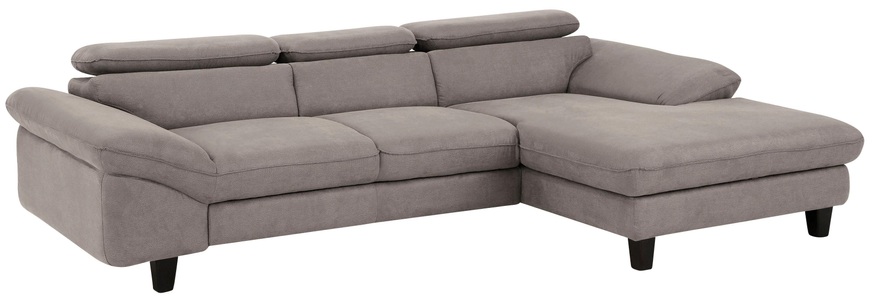 HOME AFFAIRE, Home affaire Ecksofa »Pilot«, wahlweise mit Bettfunktion und Bettkasten, Home affaire Ecksofa »Pilot L-Form« mit Kopfteilverstellung, wahlweise mit Bettfunktion & Bettkasten