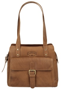 Klondike 1896, Klondike 1896 Henkeltasche, (1 tlg.), echt Leder, Klondike 1896 Henkeltasche, echt Leder