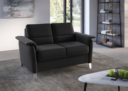 SIT&MORE, sit&more 2-Sitzer, sit&more 2-Sitzer »Palmera«, Federkern-Polsterung, Steckvorrichtung für 2 Kopfstützen (optional)