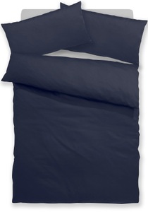 GOODproduct Bettwäsche »Mila in 135x200, 155x220 oder 200x200 cm« 2 tlg. Mako-Satin, Bettwäsche aus Baumwolle, unifarbene Bettwäsche