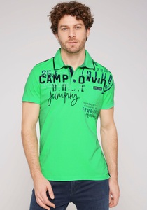 CAMP DAVID, CAMP DAVID Poloshirt, mit Tapes auf den Schultern, 