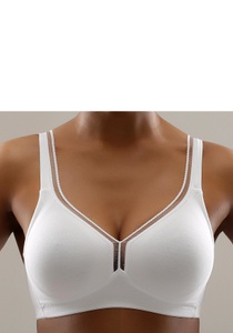 PETITE FLEUR, PETITE FLEUR T-Shirt-BH, petite fleur T-Shirt-BH, ohne Bügel aus Baumwolle, Basic Dessous