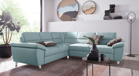 SIT&MORE, sit&more Ecksofa, sit&more Ecksofa »Sorano L-Form« wahlweise mit Bett- und Relaxfunktion, inkl. Bettkasten