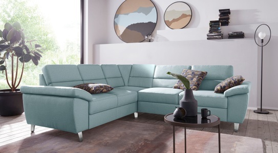 SIT&MORE, sit&more Ecksofa, sit&more Ecksofa »Sorano L-Form«, wahlweise mit Bett- und Relaxfunktion, inkl. Bettkasten