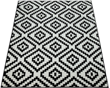 PACO HOME, Teppich, »Stella 400«, Paco Home, rechteckig, Höhe 17 mm, maschinell gewebt, Paco Home Teppich »Stella 400«, rechteckig, 16 mm Höhe, Kurzflor, Pastell Farben, Rauten Design, Wohnzimmer
