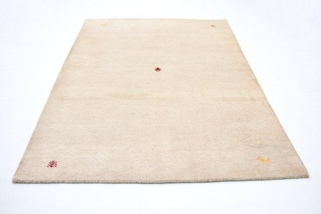 MorgenLand, morgenland Wollteppich »Gabbeh Teppich handgeknüpft beige«, rechteckig, 18 mm Höhe, handgeknüpft, 