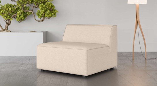 INOSIGN Sessel »Cavan«, Bequemer Sessel ohne Armlehne