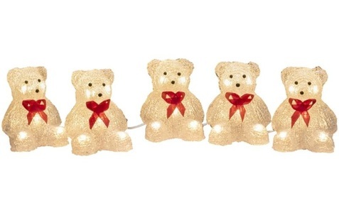 Konstsmide, Konstsmide 6231-103 Acryl-Figur Warmweiß LED Weiß, 