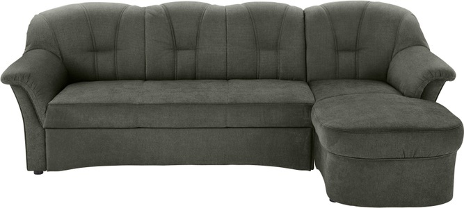 DOMO collection, DOMO collection Ecksofa, DOMO collection Ecksofa Papenburg L-Form, in grosser Farbvielfalt, wahlweise mit Bettfunktion
