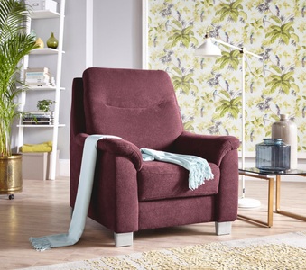 SIT&MORE, sit&more Sessel, sit&more Sessel »Boccaccio«, inklusive Federkern und Kopfteilverstellung