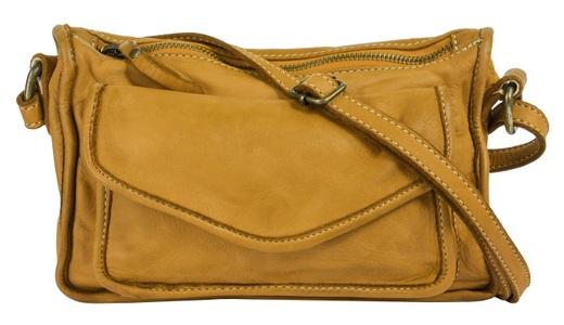 CLUTY, Cluty Umhängetasche, Cluty Umhängetasche, echt Leder, Made in Italy