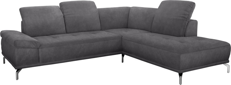 Places of Style Ecksofa »Caluna«, mit Sitztiefen- und Kopfteilverstellung (5fach)