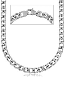 FIRETTI, Firetti Edelstahlkette, Firetti Edelstahlkette »Schmuck Geschenk Halskette Panzerkette«