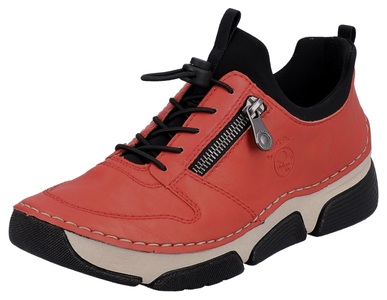 Rieker, Rieker Slip-On Sneaker, mit Gummizug und Schnellverschluss, 