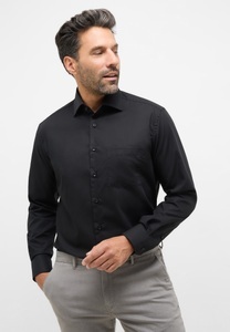 ETERNA Mode GmbH, ETERNA Original Shirt MODERN FIT, MODERN FIT Original Shirt in schwarz unifarben