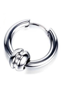FIRETTI, Firetti Single-Creole »Balls«, Firetti Single-Creole »Schmuck Geschenk Ohrschmuck einzeln Balls«, Elemente abnehmbar