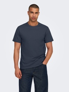 ONLY & SONS Rundhalsshirt »ONSMAX LIFE REG SS STITCH TEE«