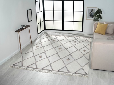 Myflair Möbel & Accessoires Teppich »Luana 2«, rechteckig, 10 mm Höhe, Kurzflor, Sisal Optik, besonders weich durch Microfaser, ideal im Wohnzimmer, Schlafzimmer & Esszimmer