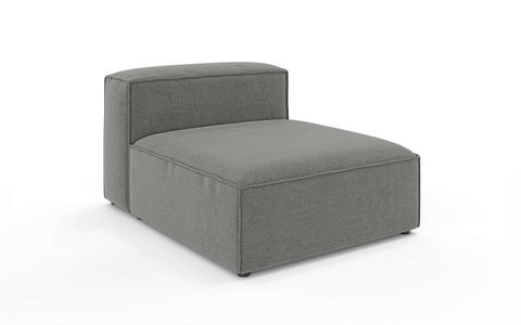 INOSIGN Chaiselongue »HAILY Liegesessel, Loungemöbel zum Relaxen, Masse B/T/H: 100/130/72 cm«, als Modul oder separat verwendbar, für individuelle Zusammenstellung