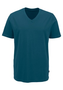 Bruno Banani T-Shirt 3er-Pack, 3 Stk. mit V-Ausschnitt, perfekte Passform, aus elastischer Baumwolle
