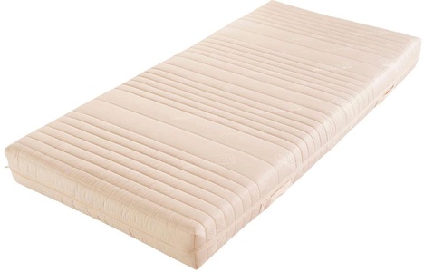 DELAVITA, DELAVITA Naturmatratze »VITAM 17«, 17 cm cm hoch, (1 St.), Bezug aus 100% Bio-Baumwolle - auch als Partnermatratze erhältlich!, 
