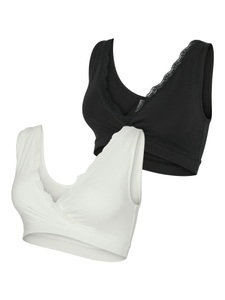 Mamalicious Bustier »MLHELENA CROSSY LACE BRA 2F 2-P NOOS«