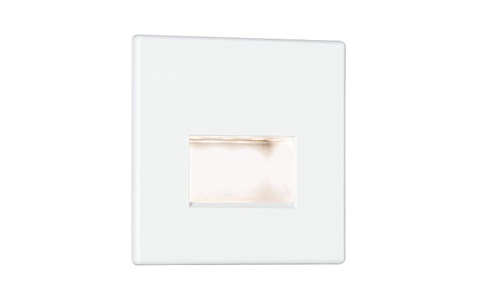 Paulmann, Paulmann Wand EBL Edge 93093 LED-Wandeinbauleuchte Warmweiß Weiß (matt), Paulmann LED Wandleuchte »LED Edge«, 1 flammig