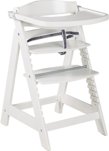 Roba, Roba Hochstuhl aus Holz, »Treppenhochstuhl Sit Up Click & Fun, weiss«, roba® Hochstuhl »Treppenhochstuhl Sit Up Click & Fun, weiss«, aus Holz