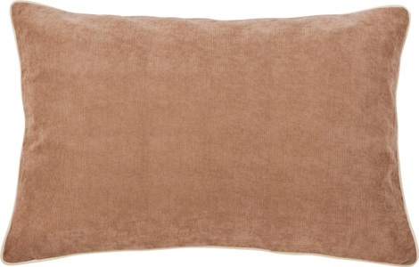 done.® Kissenhülle »Joy«, (1 St.), Weiche Kissenhülle mit einfassendem Keder in hellem beige, verfügbar in 3 Grössen