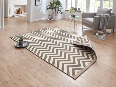 NORTHRUGS, NORTHRUGS Teppich »Palma«, rechteckig, 5 mm Höhe, In-und Outdoor geeignet, Wohnzimmer, Balkon, Terrasse, Garten, Robust, Pflegeleicht, Flachgewebe, Wendbar, NORTHRUGS Teppich »Palma Wendeteppich«, rechteckig, 5 mm Höhe, In-& Outdoor, Wetterfest, Balkon, Läufer, Wohnzimmer, Wasserfest