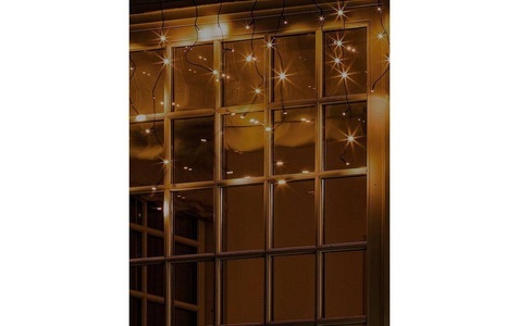Sirius, Sirius Ice Crystal Starterkit Top Line 100, Sirius LED-Lichterkette »LED Lichtervorhang Top Line, 100 LED«, 100 St.-flammig