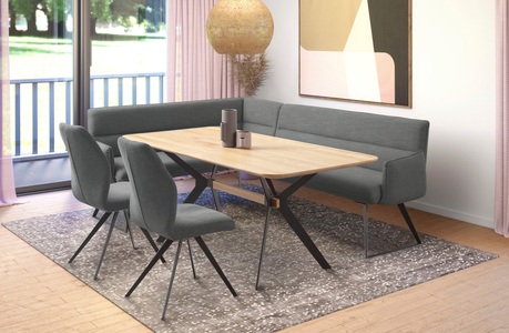 PREMIUM COLLECTION BY HOME AFFAIRE, Premium collection by Home affaire Eckbank »Preston«, Mit Armlehnen, Home affaire Eckbank »Preston OTTO´s Choice«, mit Armlehnen, Esszimmer Bank, Polsterbank