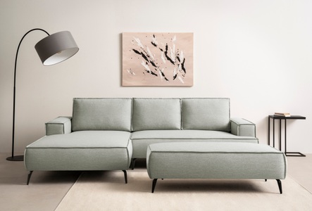 HOME AFFAIRE, andas Sitzgruppe »TVINNU, Polsterecke L-Form, Schlaffunktion, mit Hocker« Set, 2 Stk. tlg. Set, stellbar zum Schlafsofa (Krokodilverbinder), Home affaire Sitzgruppe »TVINNU, Polsterecke L-Form, Schlaffunktion, mit Hocker« Set, 2 Stk. tlg. Set, stellbar zum Schlafsofa (Krokodilverbinder)