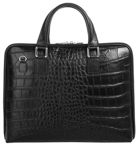 CLUTY, Cluty Aktentasche, Cluty Aktentasche, echt Leder, Made in Italy