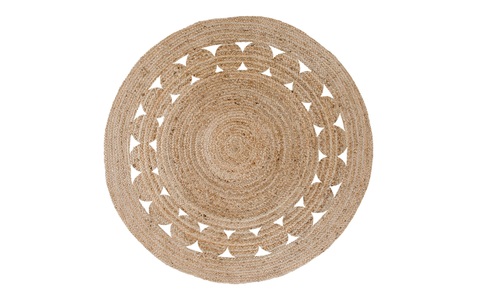 undefined, Teppich »Bombay Ø 150 cm«, rund, - mm Höhe, House Nordic Teppich »Bombay Ø 150 cm«, rund, - mm Höhe