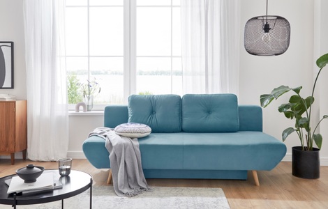 COUCH??, COUCH? Schlafsofa »Klappt gut«, lässt sich schnell und einfach in ein bequemes Bett umwandeln, inklusive Bettkasten