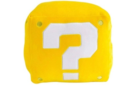 Tomy® Plüschfigur »Super Mario Mocchi-Mocchi Fragezeichenblock«