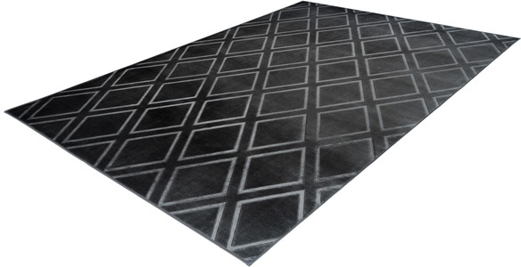 calo-deluxe, Teppich, »Latemar 400«, calo-deluxe, rechteckig, Höhe 7 mm, maschinell getuftet, calo-deluxe Teppich »Latemar 400«, rechteckig, 7 mm Höhe, Hoch -Tief Struktur, Wohnzimmer