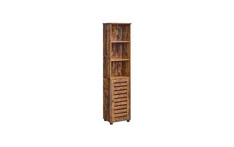 VASAGLE Vitrine »40 x 167 cm Braun«