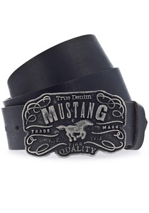 Mustang, MUSTANG Koppelgürtel, MUSTANG Koppelgürtel, Mit geschwärzter Koppelschliesse