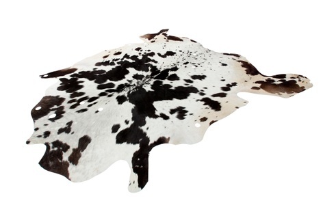 Kayoom, Kayoom Teppich »Glam 210«, rechteckig, 100% Rindsleder,Fussbodenheizung geeignet,naturbelassene Farbakzente, Kayoom Teppich »Glam 210«, rechteckig, 3 mm Höhe, 100% Rindsleder,Fussbodenheizung geeignet,naturbelassene Farbakzente